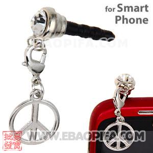 Wholesale Anti Dust Plug With Charms Earphone Jack Accessory 