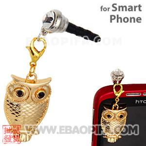 Wholesale Anti Dust Plug With Charms Earphone Jack Accessory 